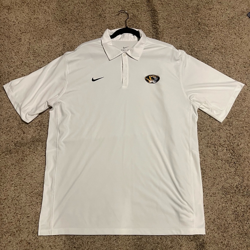 Mizzou Nike Polo White